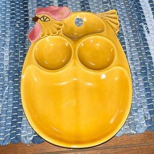 True Vintage Ceramic Rooster Spoon Rest